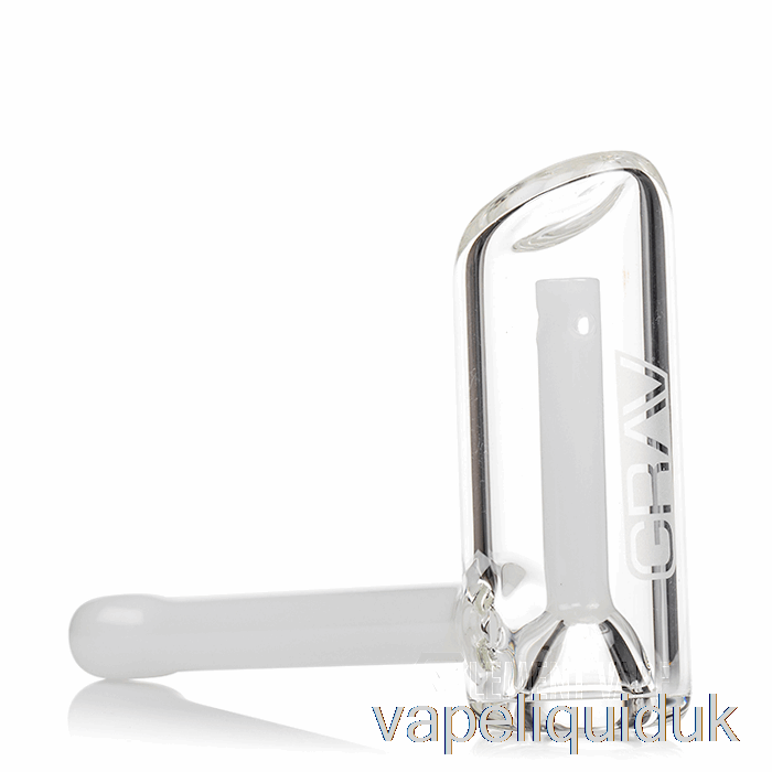 GRAV Mini Hammer Bubbler White Accent Vape Juice